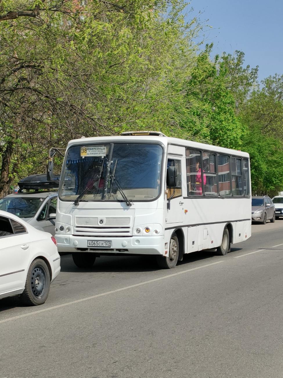 Krasnodar region, PAZ-320402-03 č. А 065 СХ 123