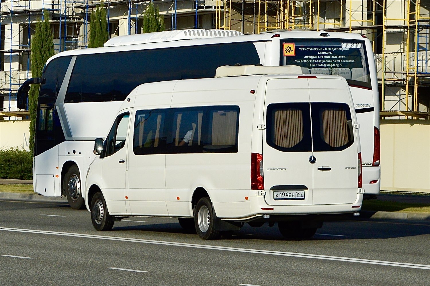 Ленинградская область, Луидор-223685 (MB Sprinter) № К 194 ЕН 147