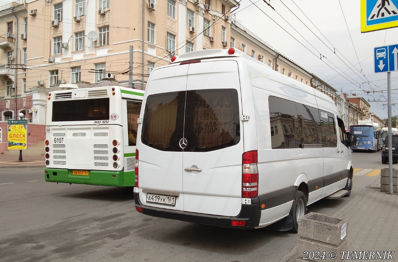 Rostov region, Luidor-22360C (MB Sprinter) № А 419 УК 161