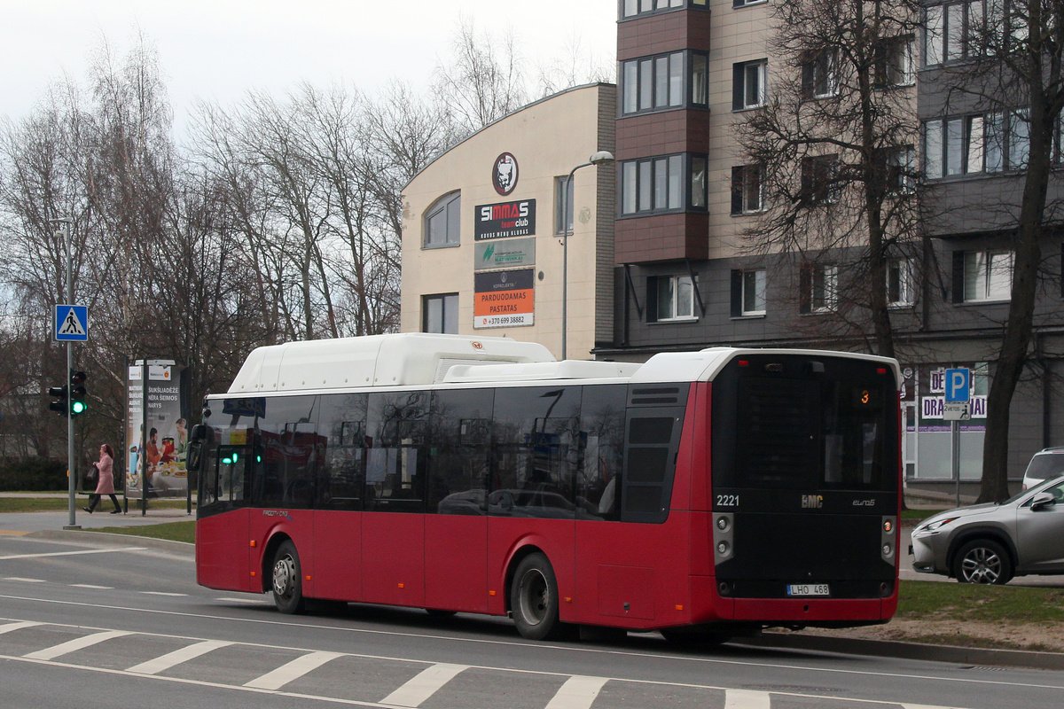 Литва, BMC Procity II 12LF CNG № 2221