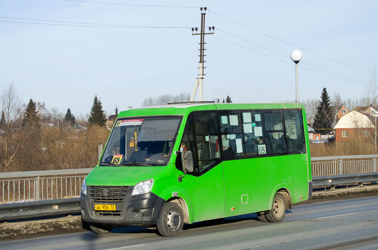 Тюменская область, ГАЗ-A64R45 Next № АО 954 72