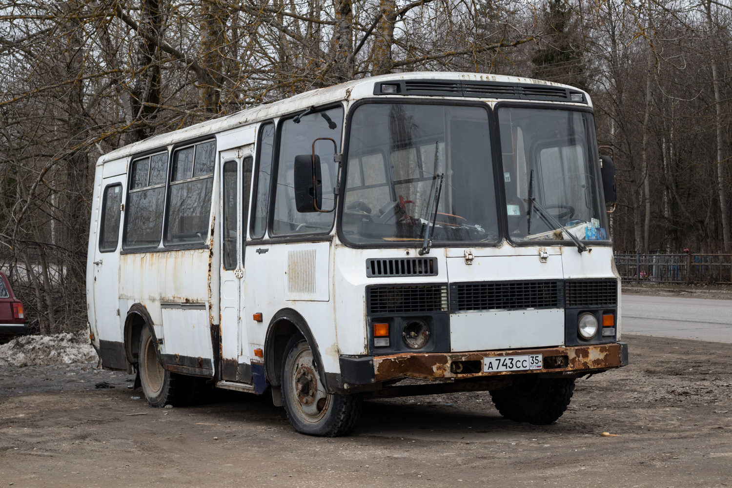 Вологодская область, ПАЗ-3205-110 № А 743 СС 35