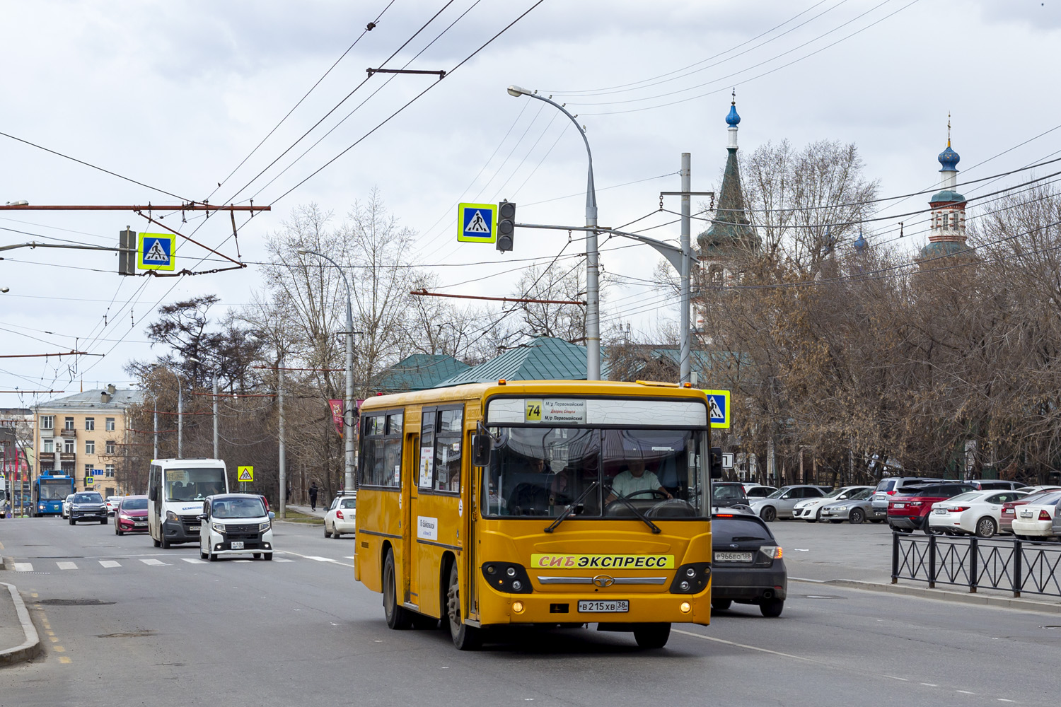 Иркутская область, Daewoo BS090 Royal Midi (Ulsan) № В 215 ХВ 38