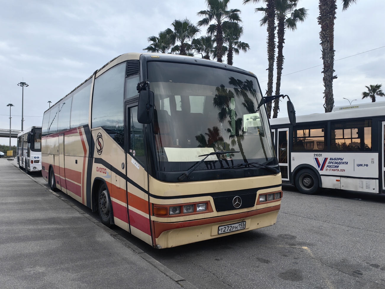 Краснодарский край, Irizar Century 12.35 № Т 272 РН 193