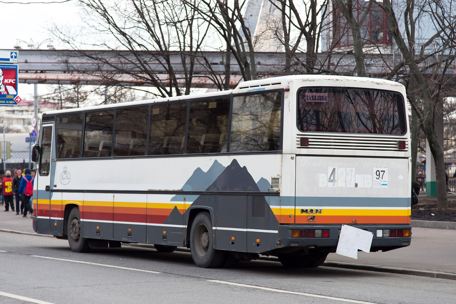 Москва, MAN 882 292FRH № В 420 МВ 97