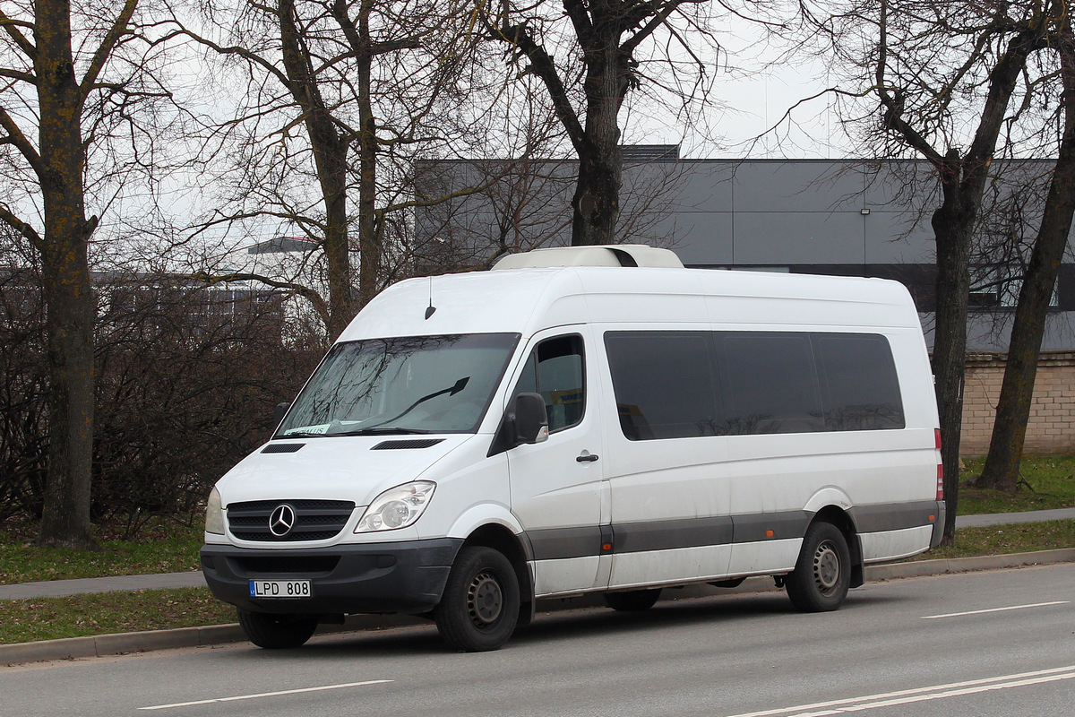 Litauen, Mercedes-Benz Sprinter W906 315CDI Nr. LPD 808