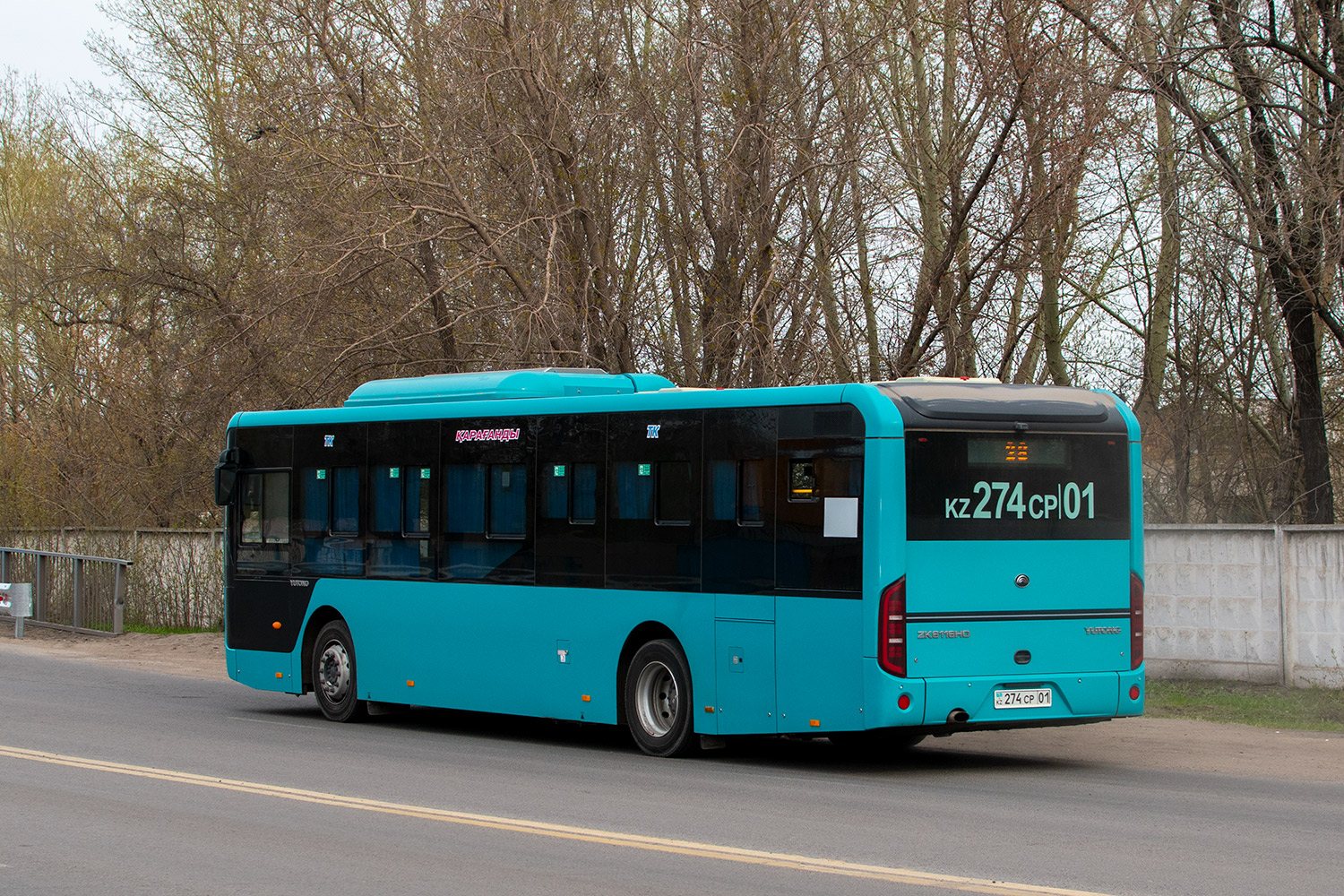 Карагандинская область, Yutong ZK6116HG (QazTehna) № 274 CP 01