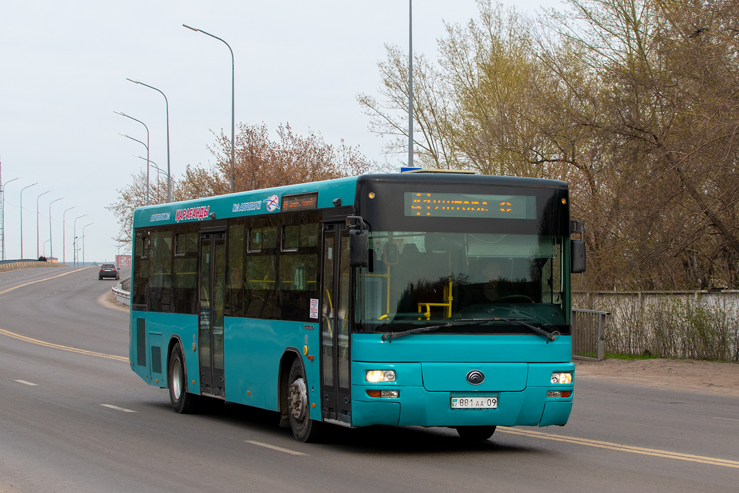 Карагандинская область, Yutong ZK6118HGA № 881 AA 09