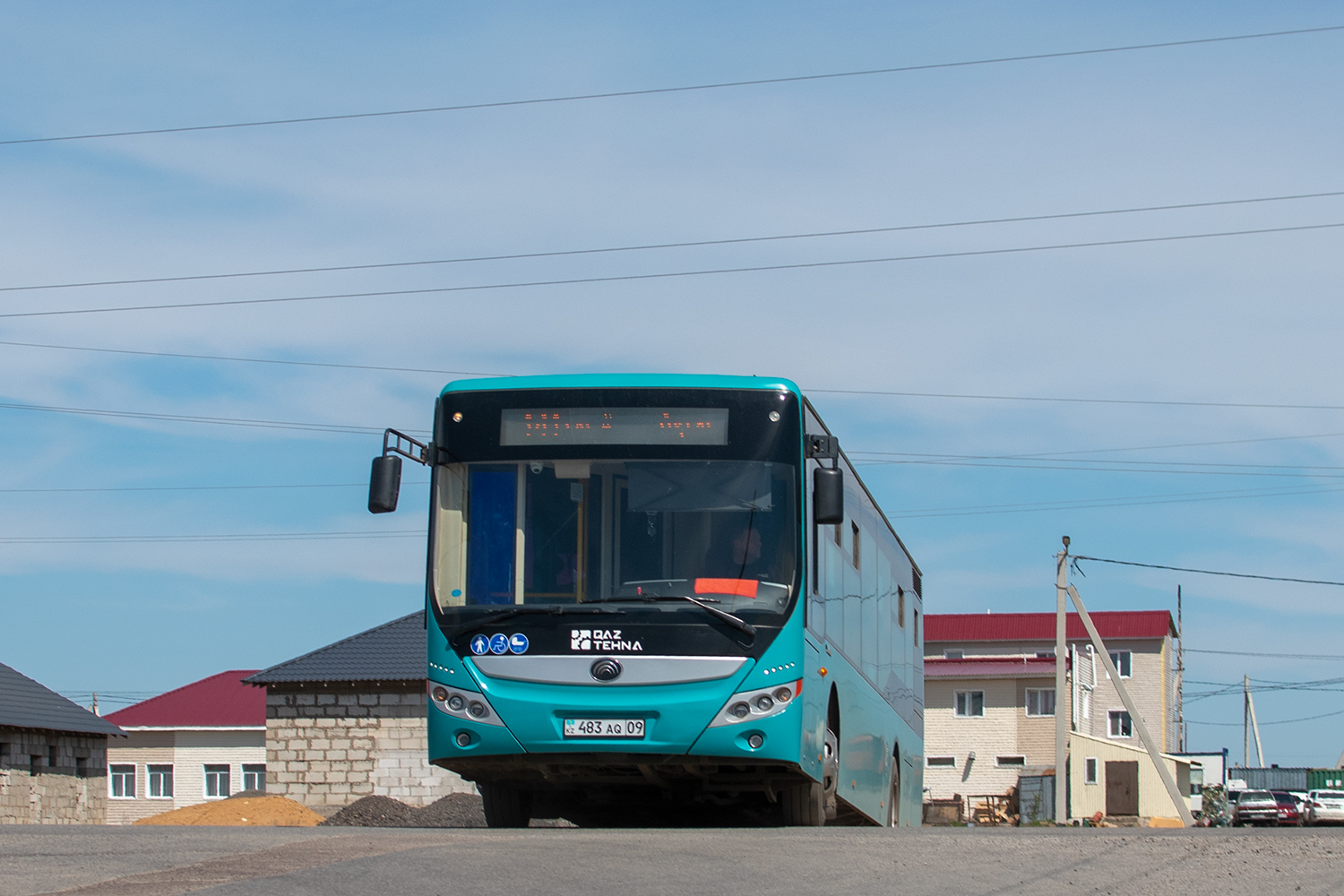 Карагандинская область, Yutong ZK6118HGA (QazTehna) № 483 AQ 09