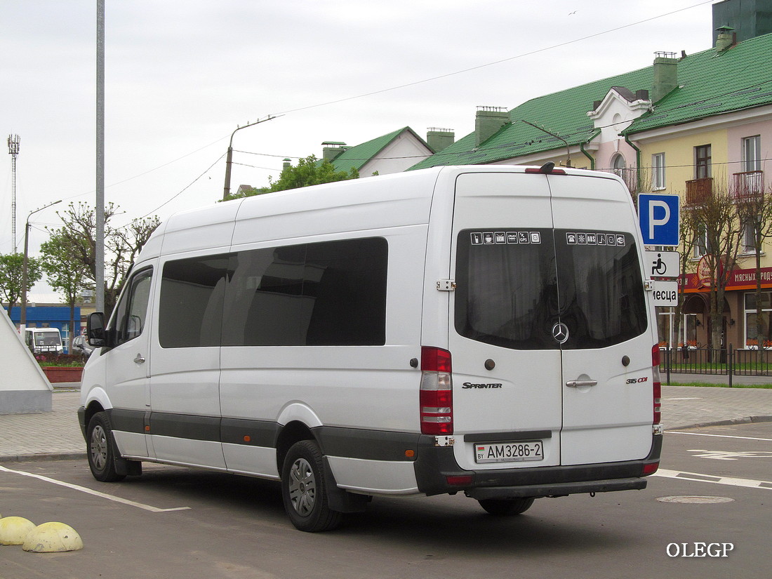 Vitebsk region, Mercedes-Benz Sprinter W906 315CDI Nr. АМ 3286-2