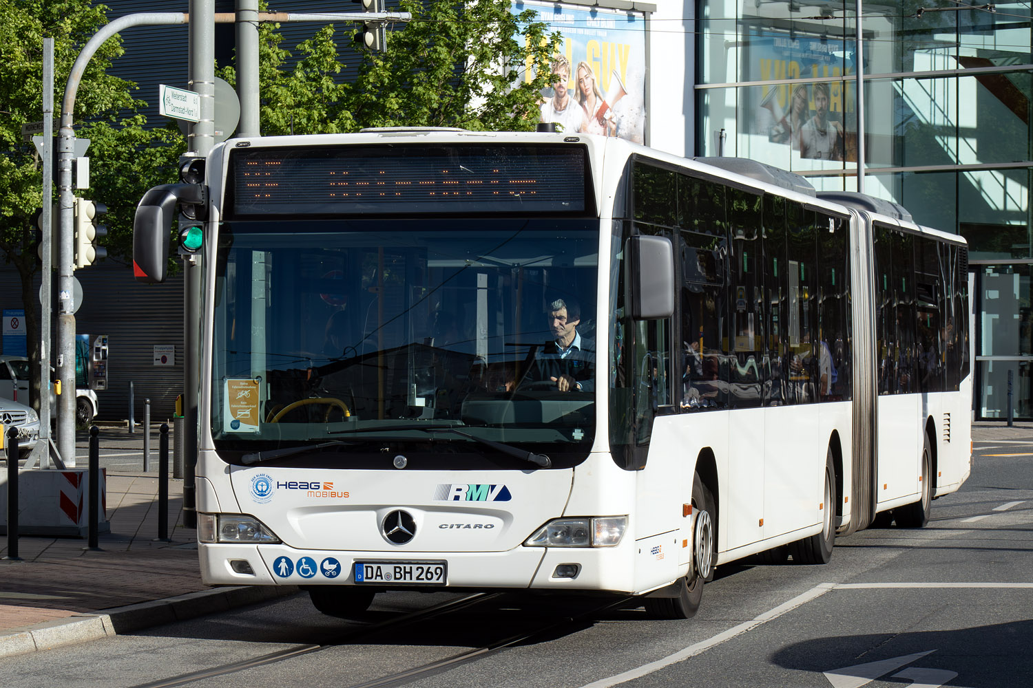 Гессен, Mercedes-Benz O530G Citaro facelift G № 269; Гессен — SEV · Straßenbahn Darmstadt · Schloss <> Griesheim · 15.04.2024 — 05.05.2024