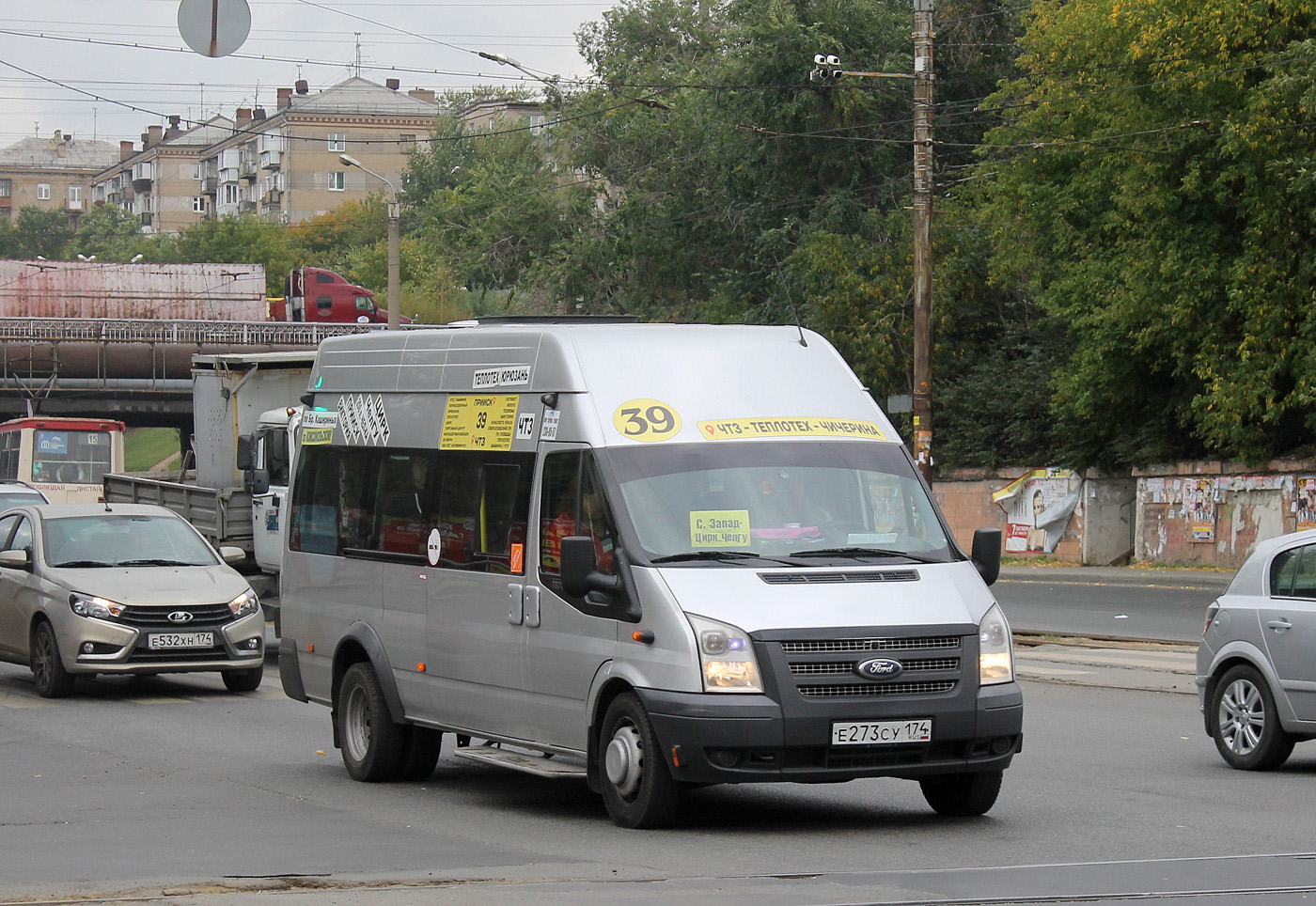 Челябинская область, Нижегородец-222702 (Ford Transit) № Е 273 СУ 174