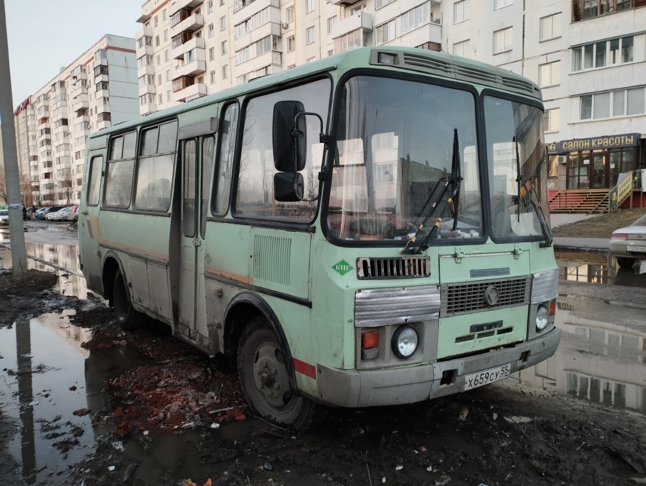 Омская область, ПАЗ-32053 № Х 659 СУ 55