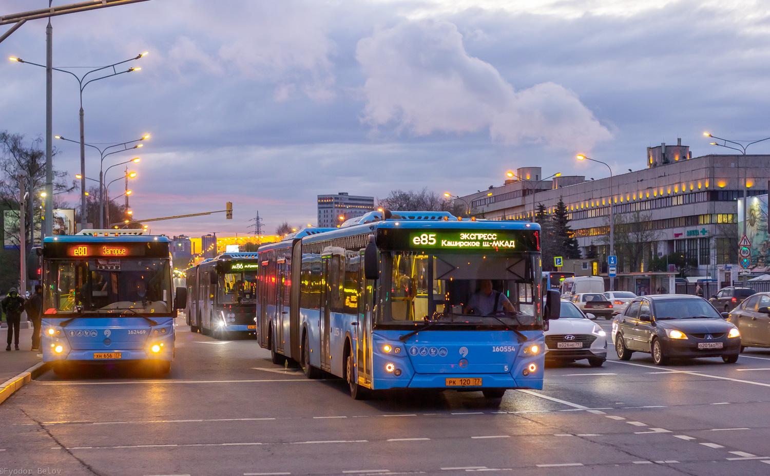 Москва, ЛиАЗ-6213.65 № 162469; Москва, ЛиАЗ-6213.65 № 160554