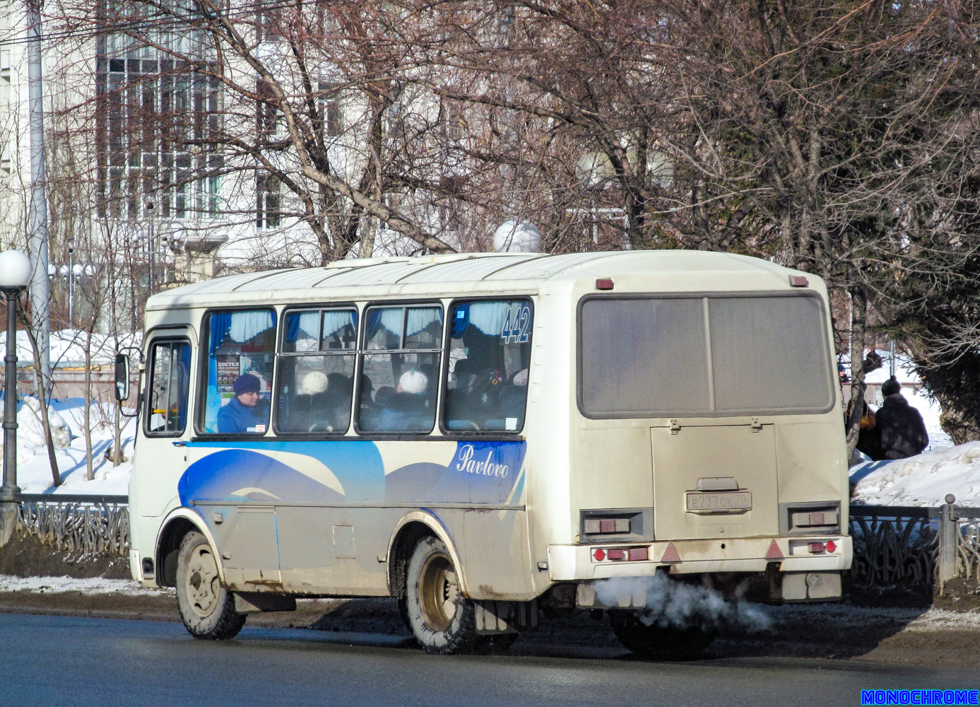 Томская область, ПАЗ-32054 № Е 737 ОК 70