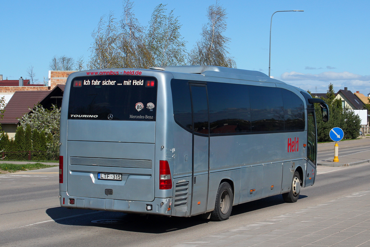 Литва, Mercedes-Benz O510 Tourino № LTF 315