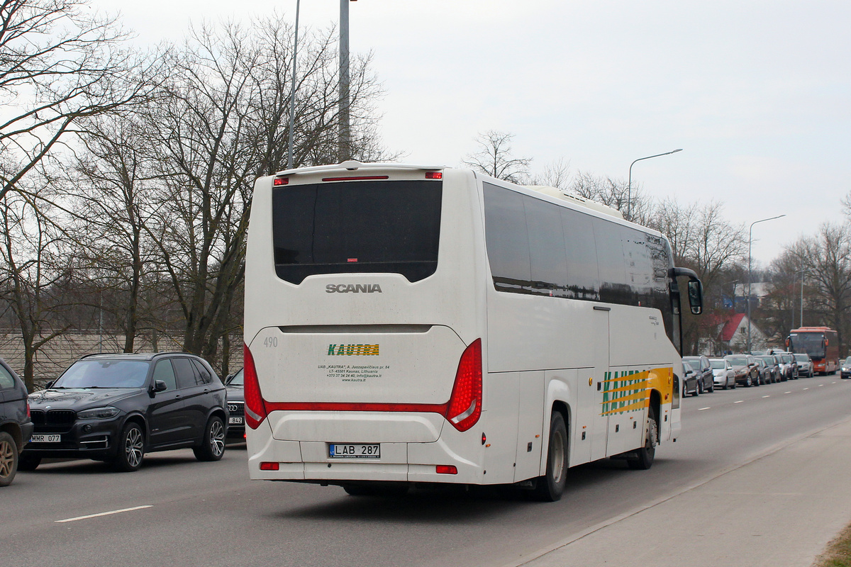 Литва, Scania Touring HD 12.0 № 490
