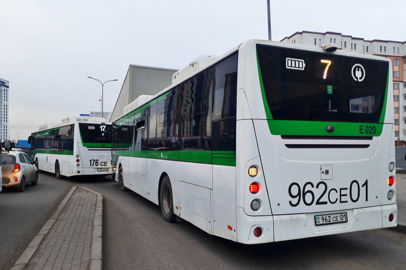 Астана, Yutong E12 (ZK6128BEVG) (СарыаркаАвтоПром) № E029