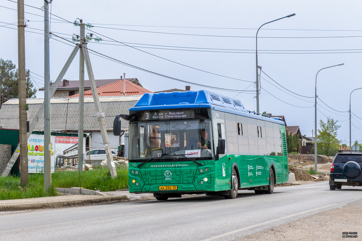 Севастополь, ЛиАЗ-5292.67 (CNG) № АА 334 92