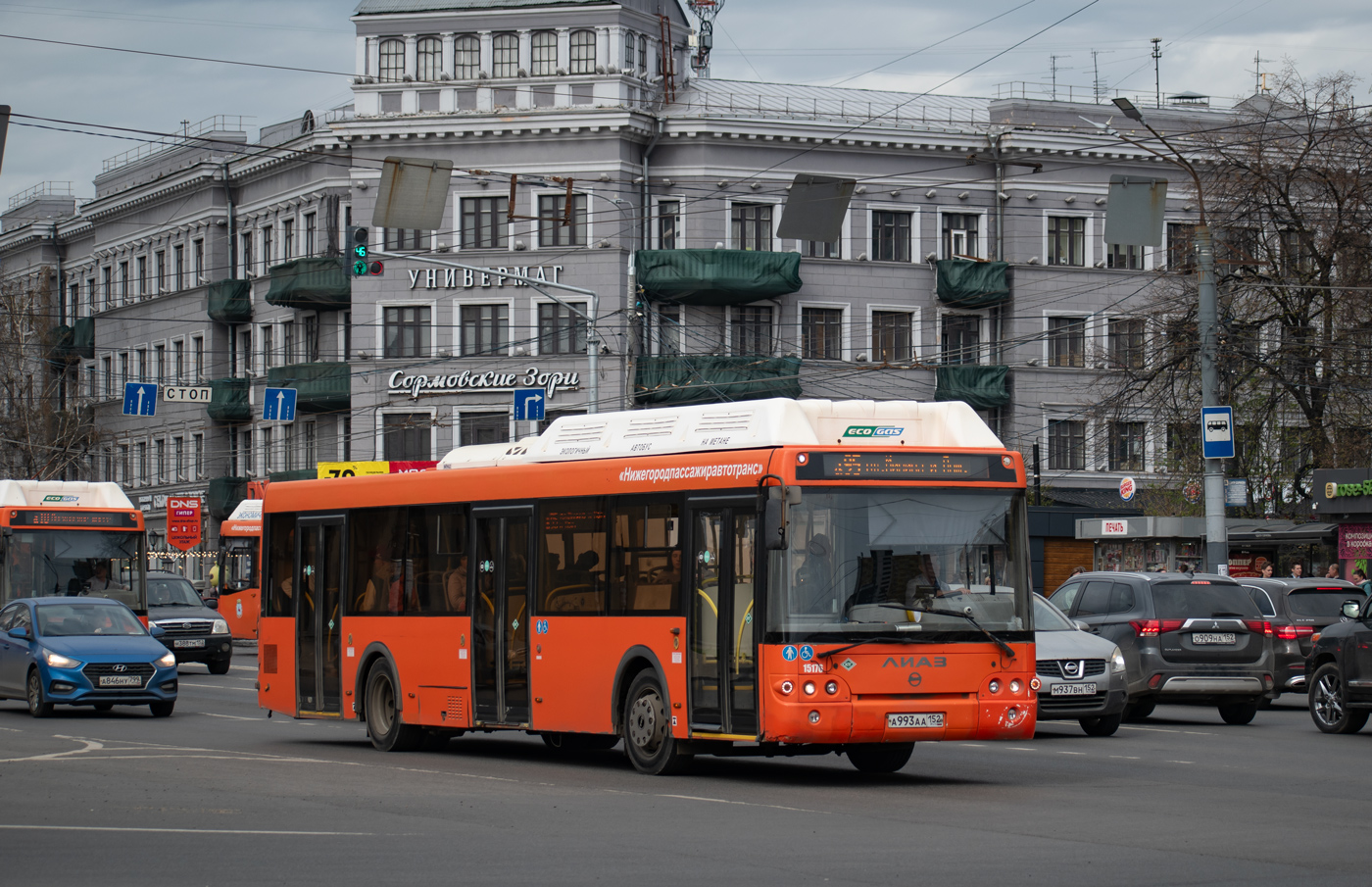 Нижегородская область, ЛиАЗ-5292.67 (CNG) № 15569; Нижегородская область, ЛиАЗ-5292.67 (CNG) № 15176