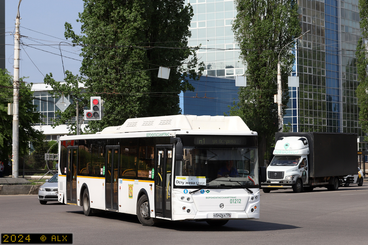 Воронежская область, ЛиАЗ-5292.67 (CNG) № 01212