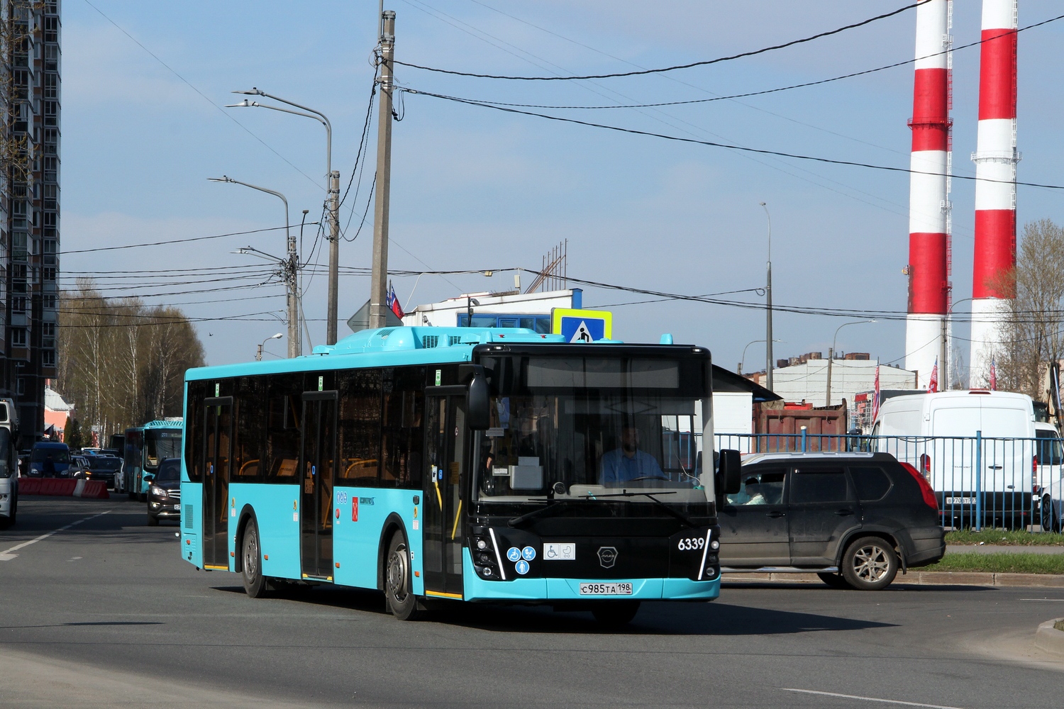 Санкт-Петербург, ЛиАЗ-5292.65 № 6339