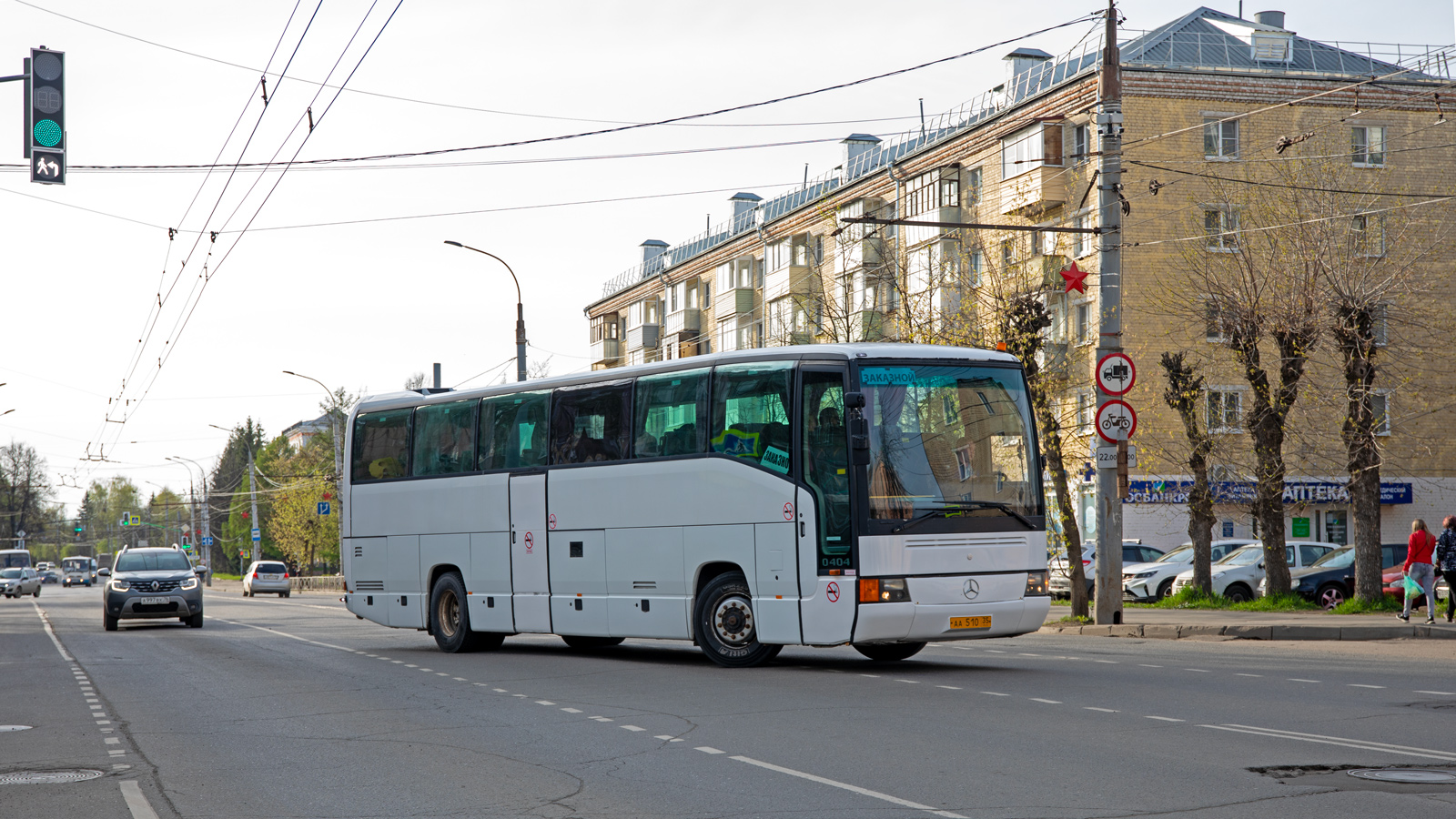 Вологодская область, Mercedes-Benz O404-15RHD-L № АА 510 35