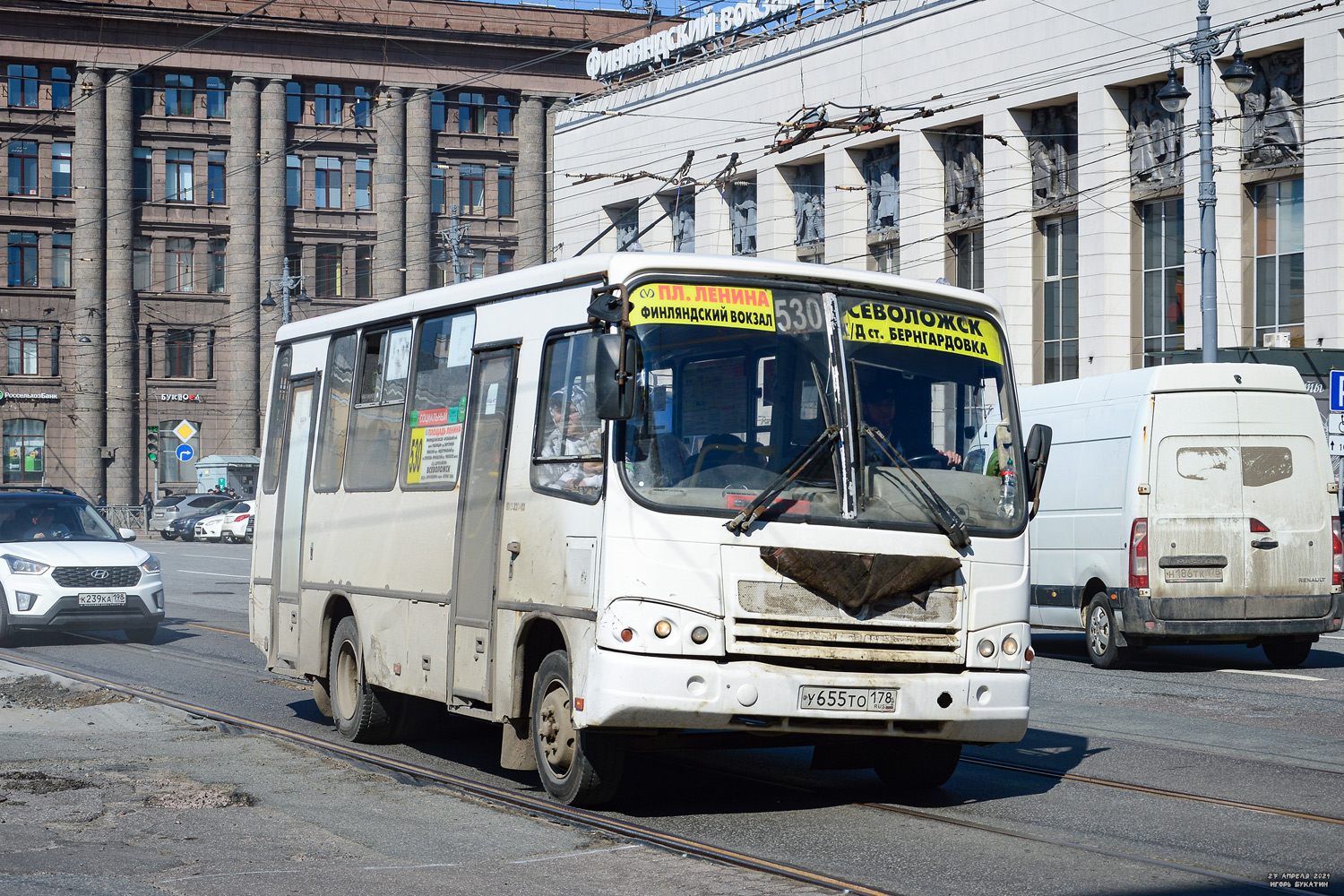 Ленинградская область, ПАЗ-320402-05 № 13138