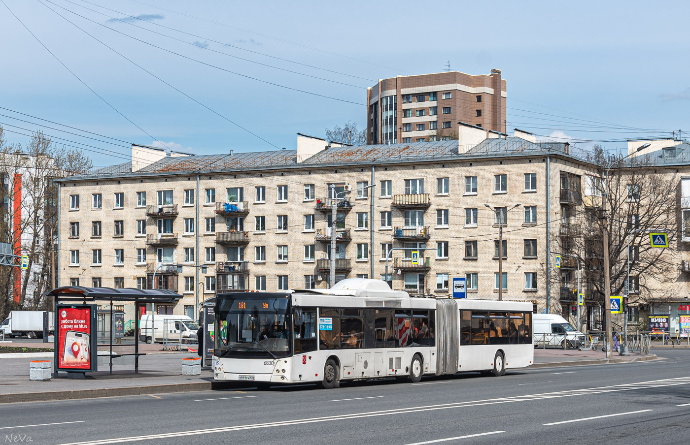 Санкт-Петербург, МАЗ-215.069 № 6830