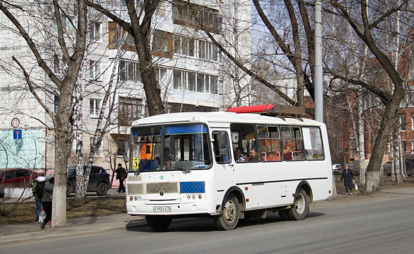 Томская область, ПАЗ-32054 № Е 112 СХ 70