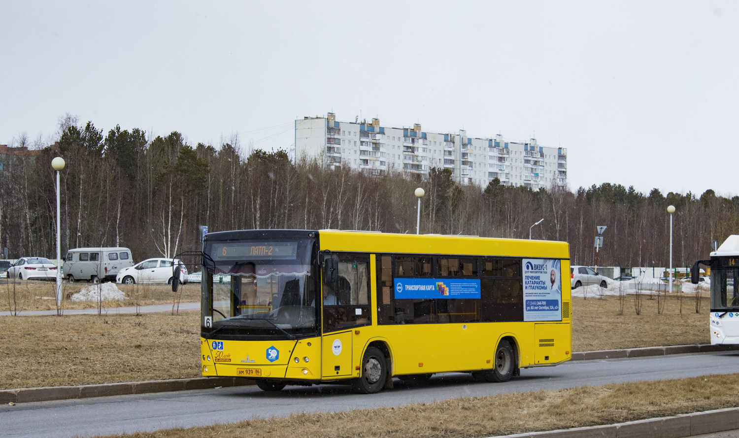 Ханты-Мансийский АО, МАЗ-206.085 № 1195