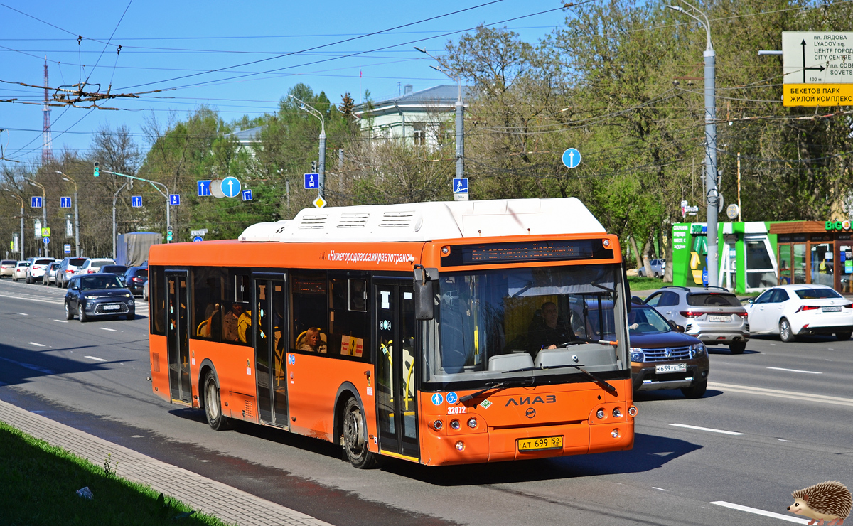 Нижегородская область, ЛиАЗ-5292.67 (CNG) № 32072