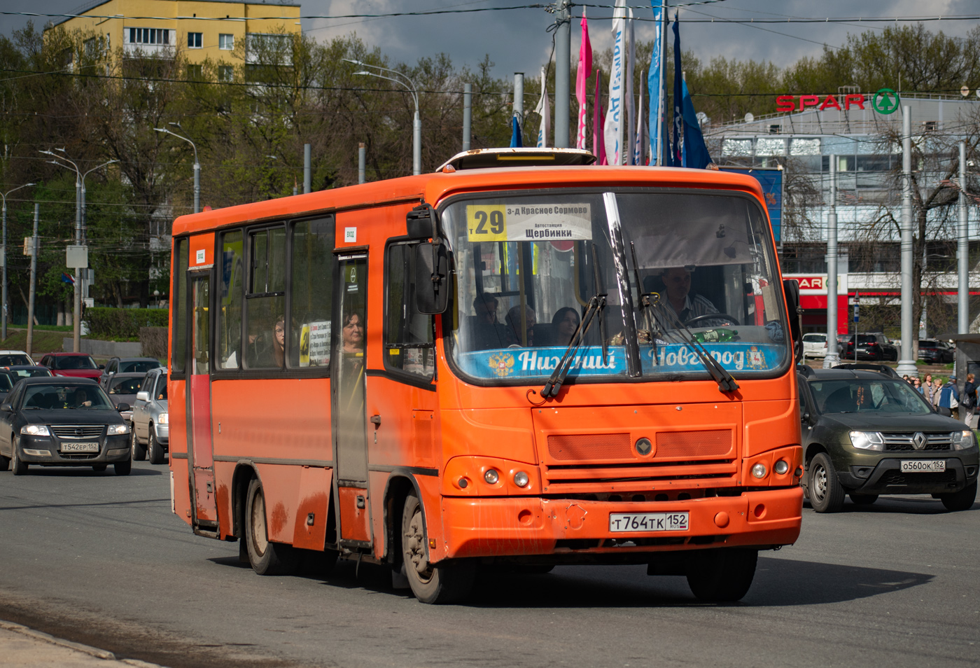 Нижегородская область, ПАЗ-320402-05 № Т 764 ТК 152