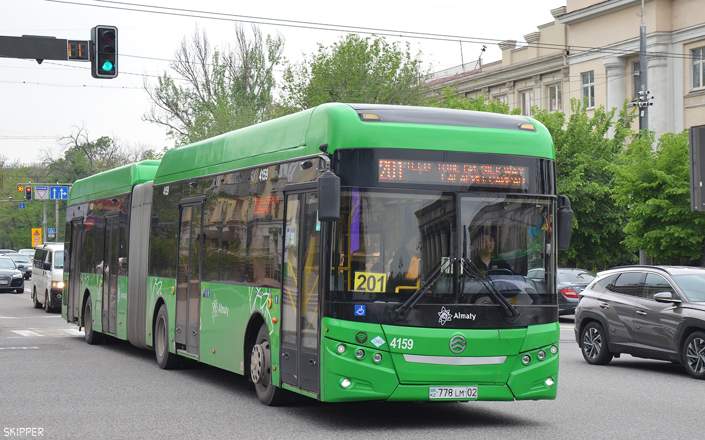 Алматы, Golden Dragon XML6185J13C (Hyundai Trans Auto) № 4159