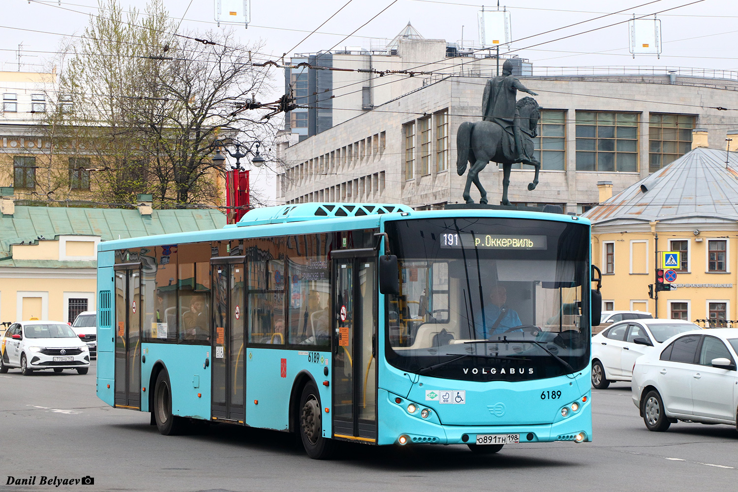 Санкт-Петербург, Volgabus-5270.G2 (LNG) № 6189
