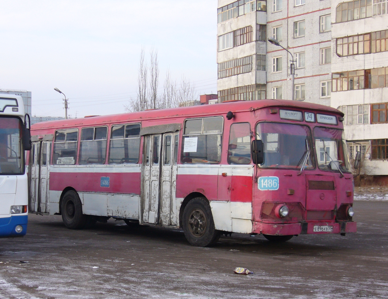 Омская область, ЛиАЗ-677М № 1486