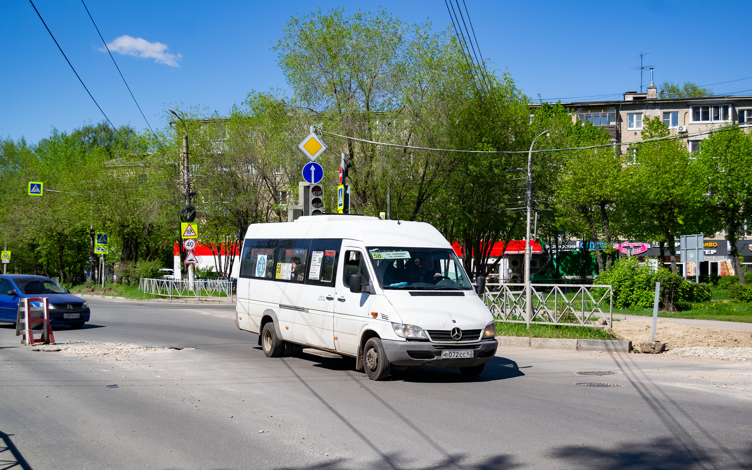 Рязанская область, Луидор-223237 (MB Sprinter Classic) № В 072 СС 62