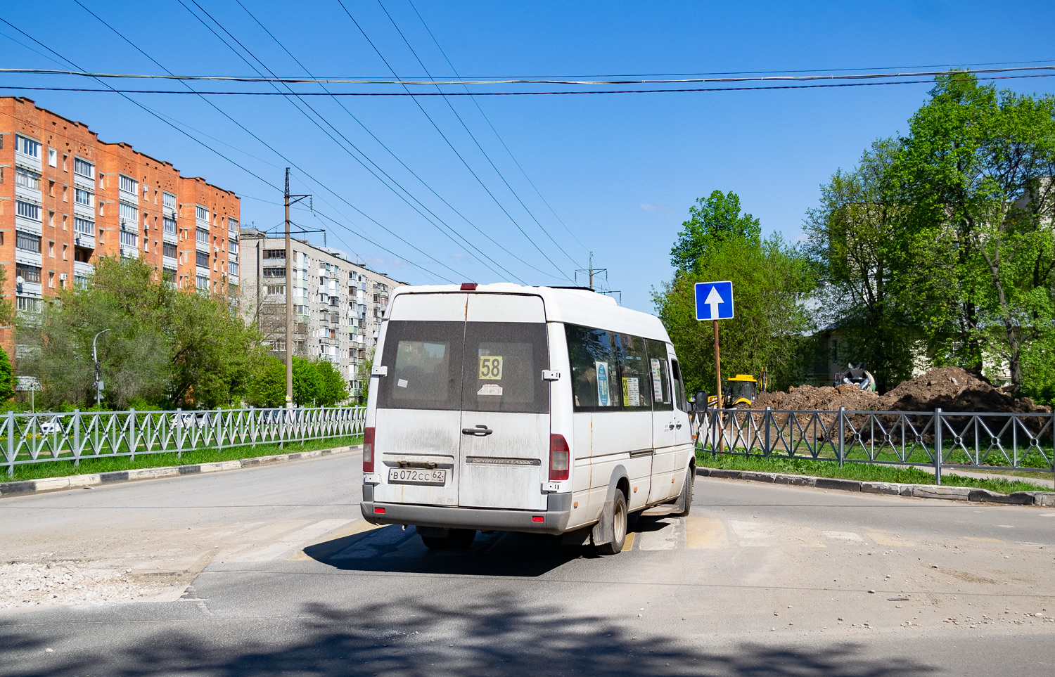 Рязанская область, Луидор-223237 (MB Sprinter Classic) № В 072 СС 62