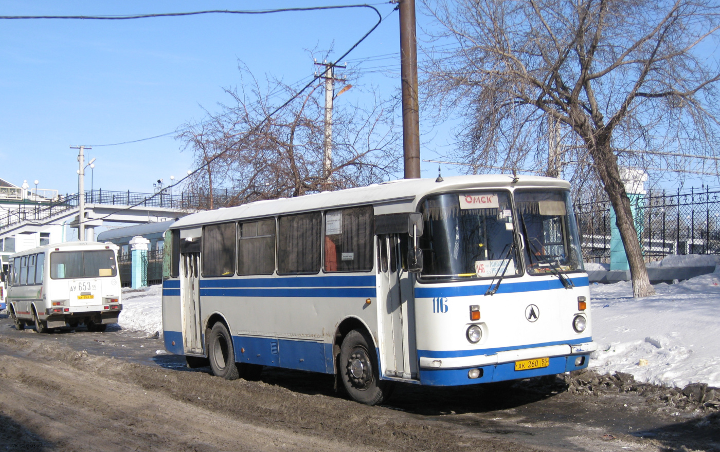 Омская область, ЛАЗ-695Т № 116