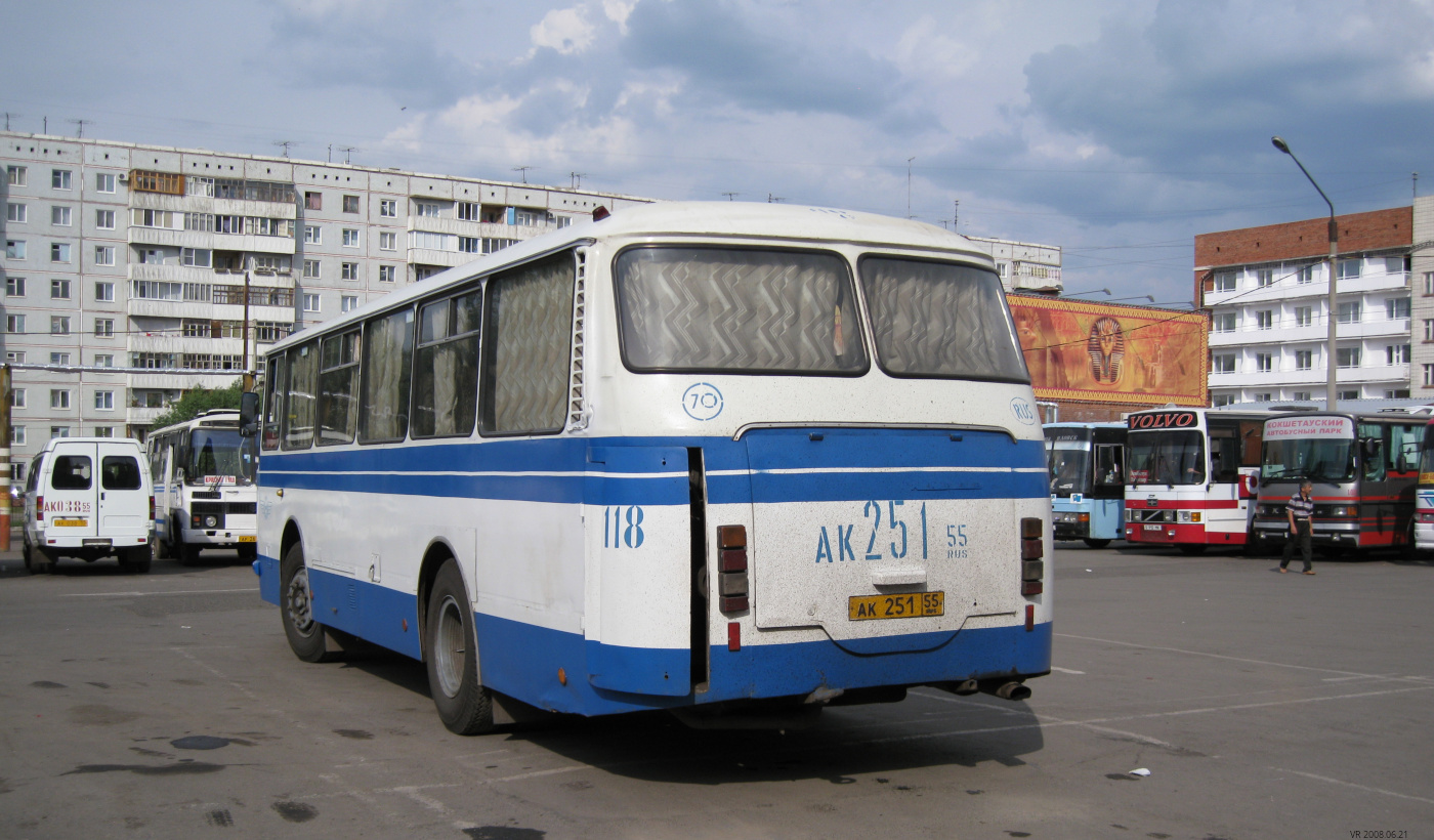 Omsk region, LAZ-695T č. 118