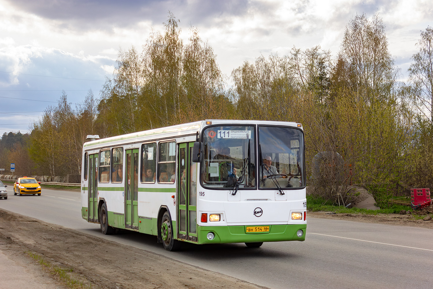 Свердловская область, ЛиАЗ-5256.45 № 195