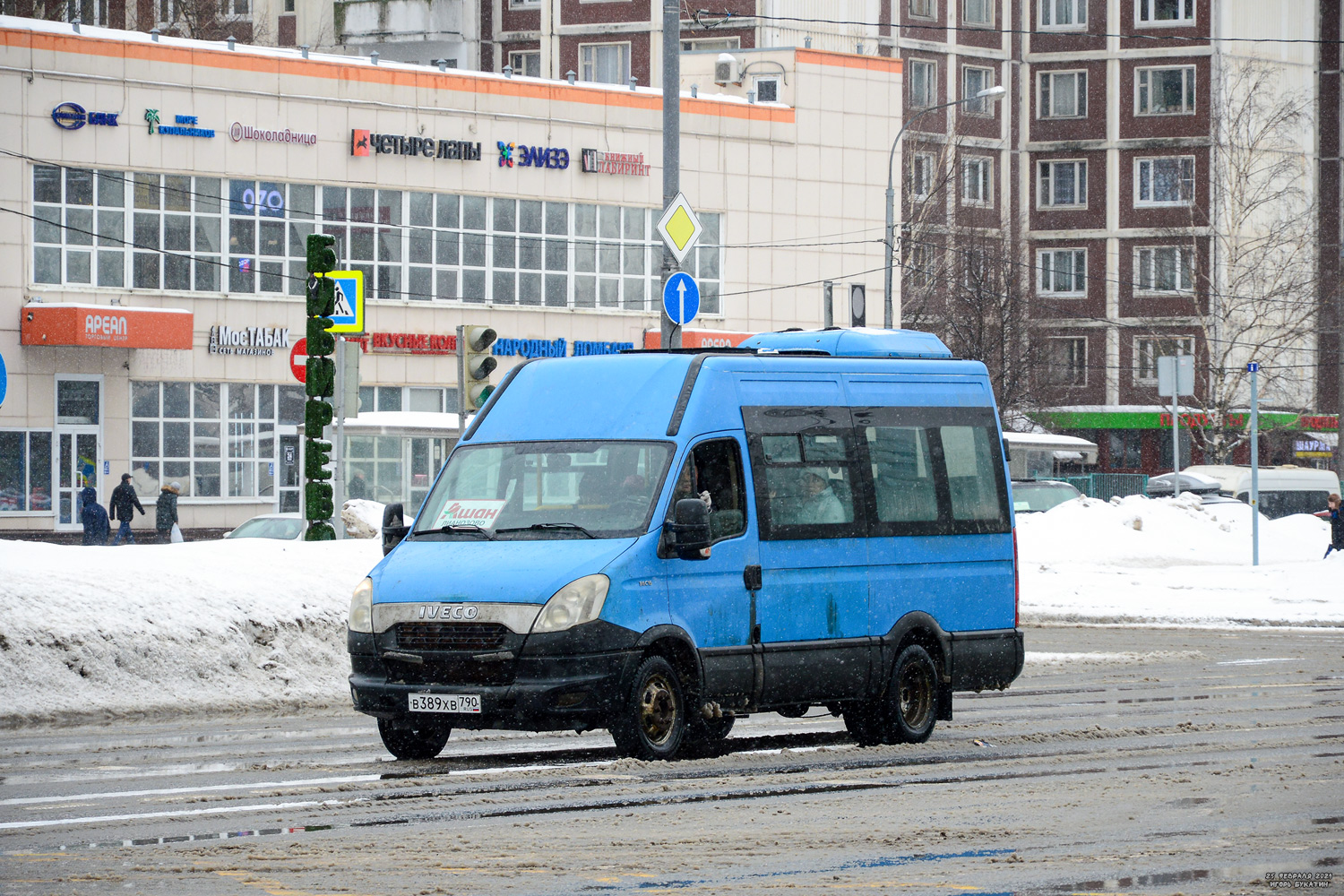 Московская область, Нижегородец-2227UU (IVECO Daily) № В 389 ХВ 790