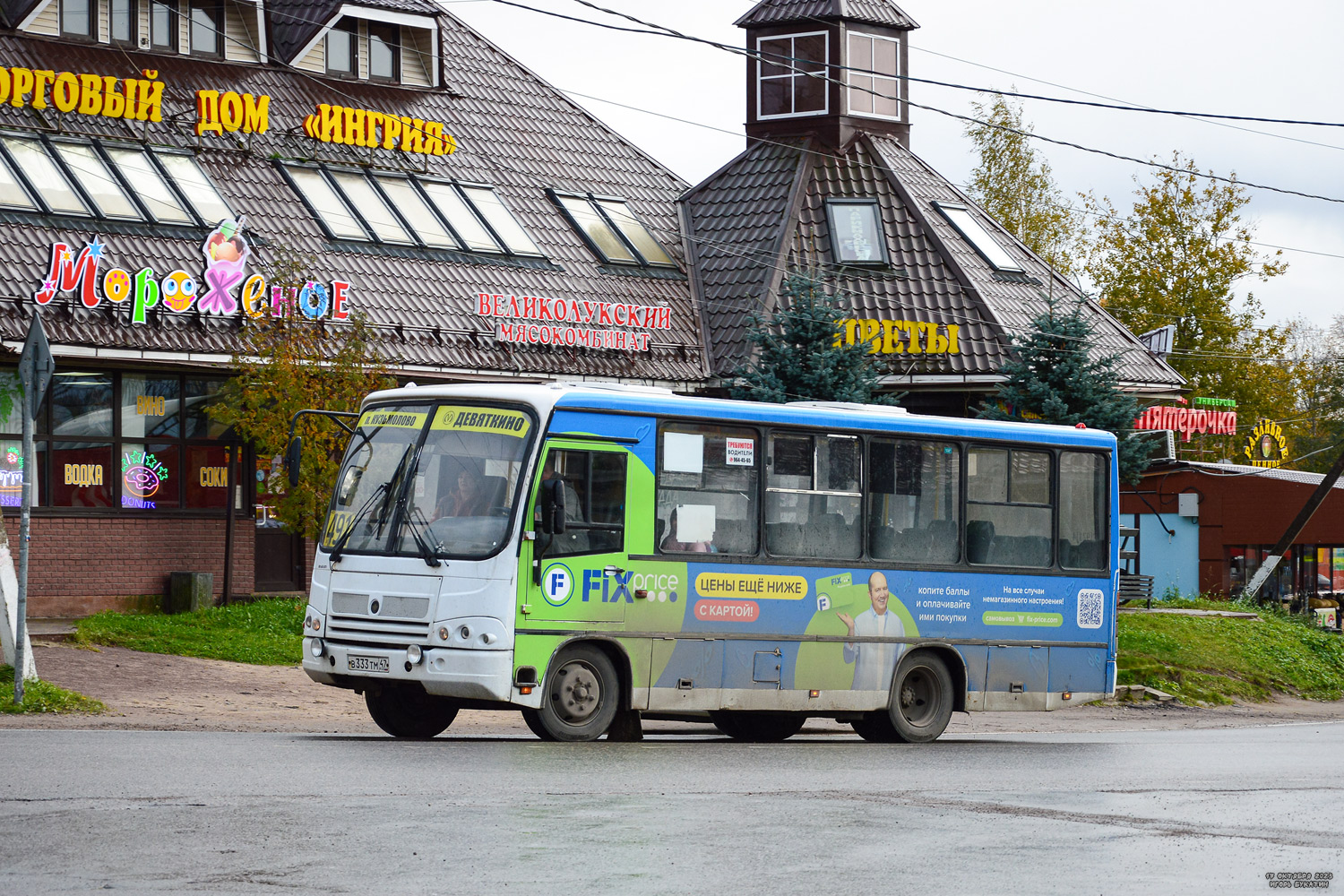 Ленинградская область, ПАЗ-320402-05 № В 333 ТМ 47