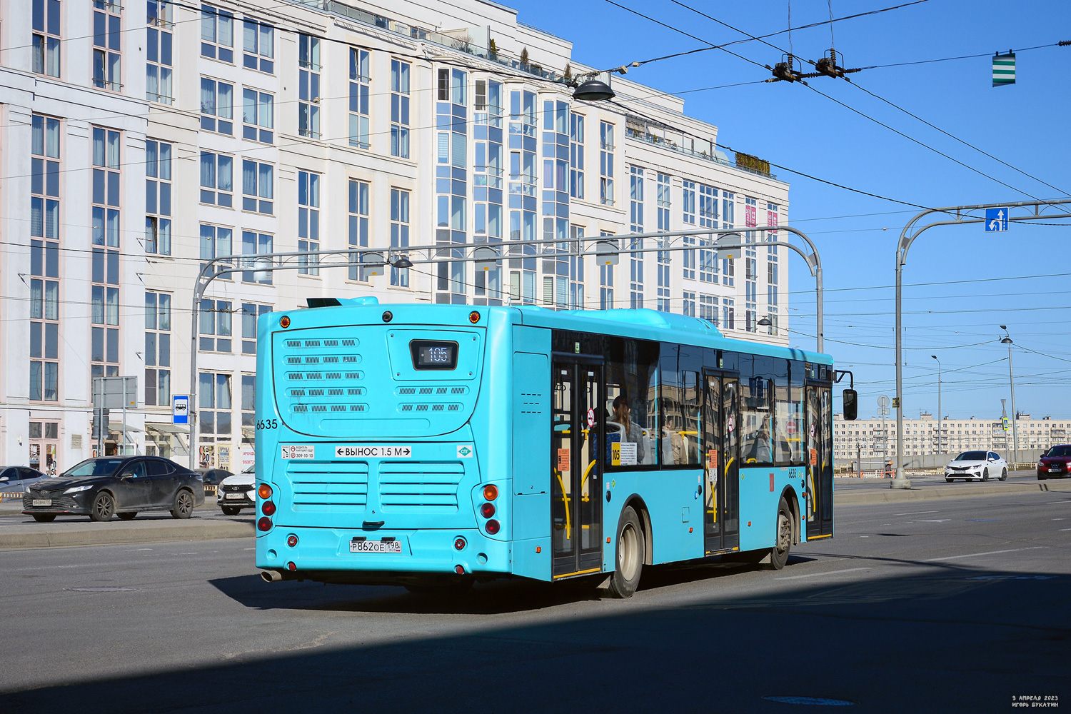 Санкт-Петербург, Volgabus-5270.G4 (LNG) № 6635