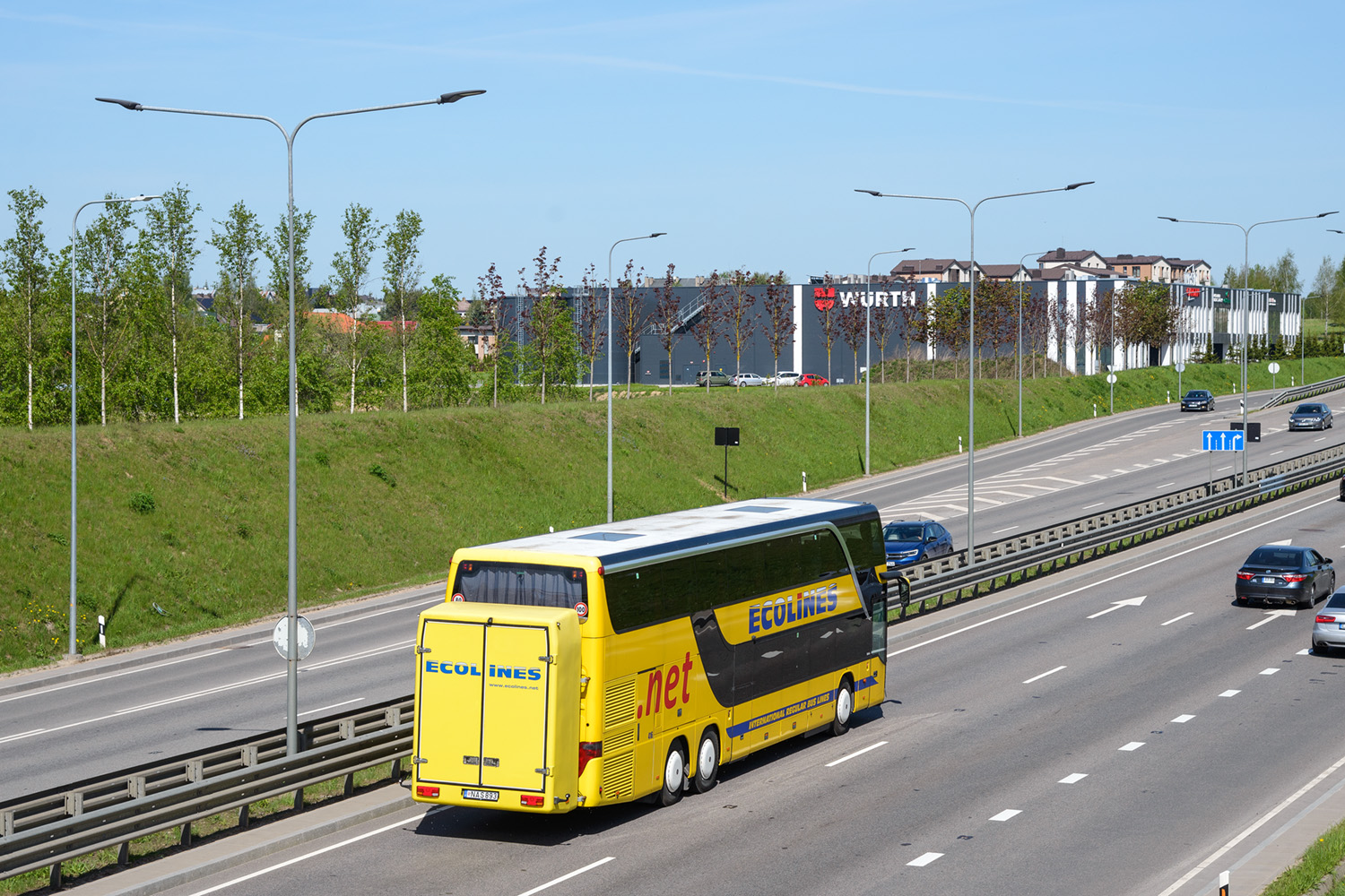 Lithuania, Setra S431DT # 416