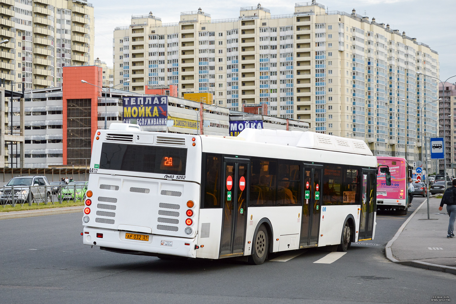 Санкт-Петербург, ЛиАЗ-5292.67 (CNG) № 4473