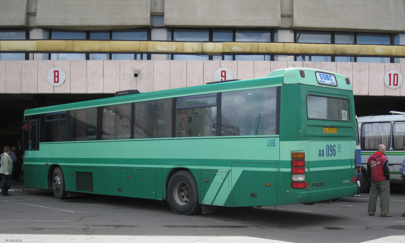 Омская область, СибСкан (Volvo B10M-60F) № 186