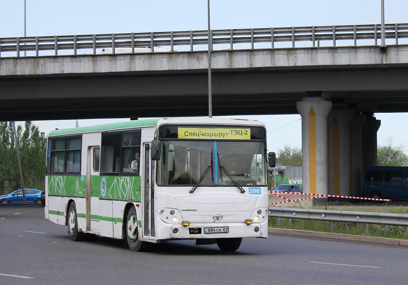 Алматы, Daewoo BS106 (СемАЗ) № 596