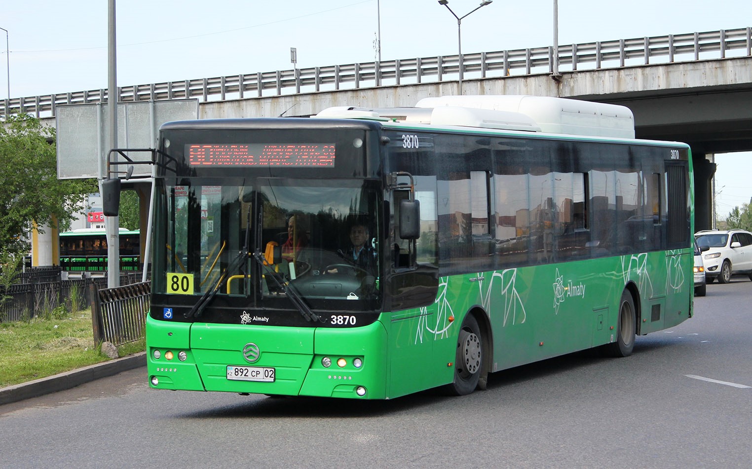 Almaty, Golden Dragon XML6125CN (Hyundai Trans Auto) Nr. 3870