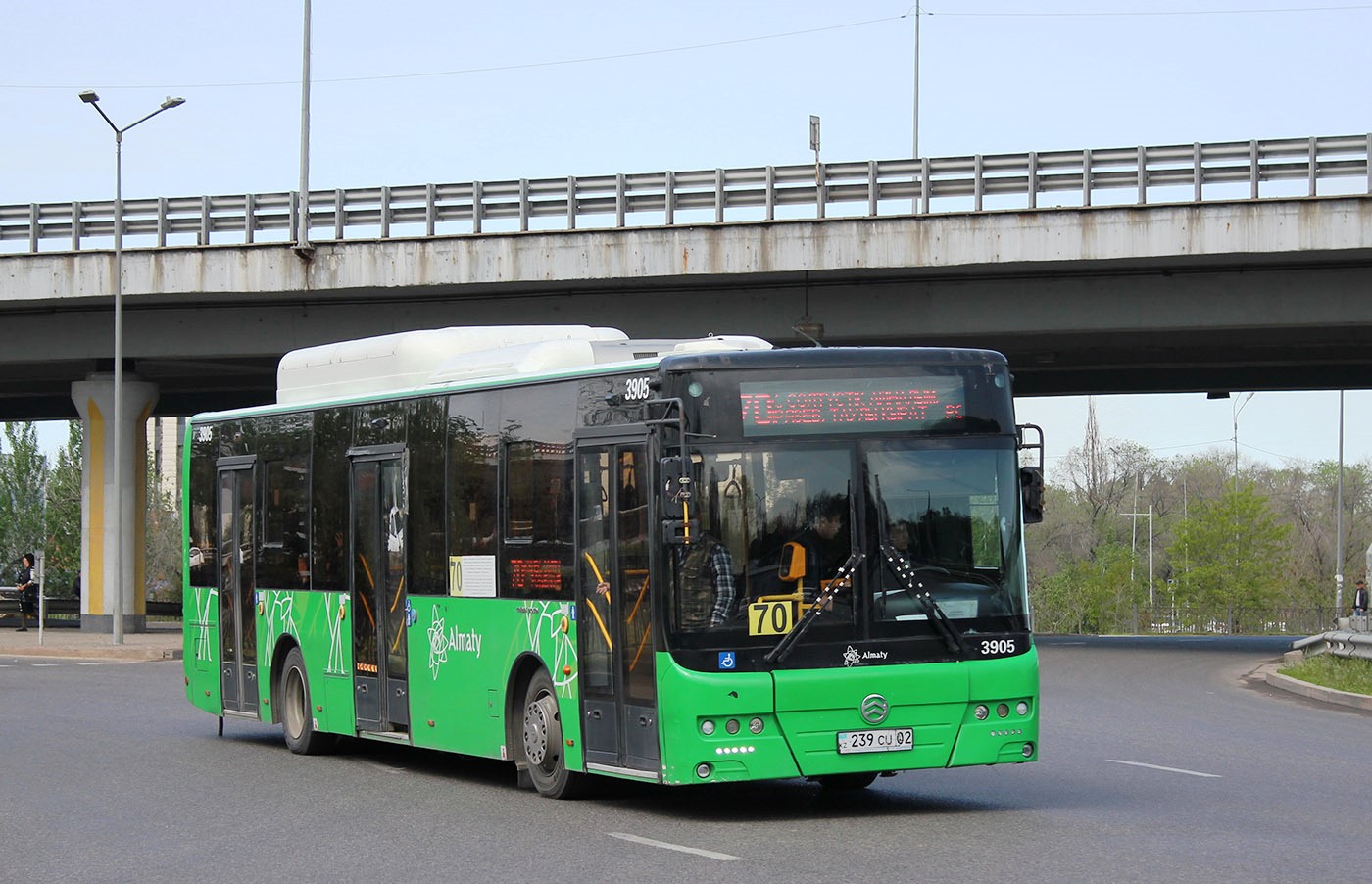 Алматы, Golden Dragon XML6125CN (Hyundai Trans Auto) № 3905